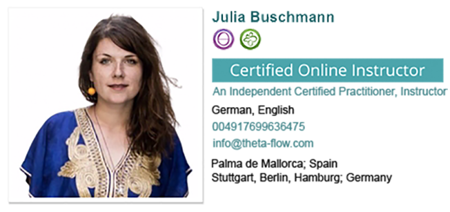 Thetaflow Thetahealing individual sessions & seminars with Julia Buschmann online & Palma de Mallorca